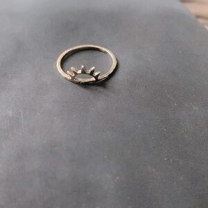 Silver, 925 Sun ring size 7